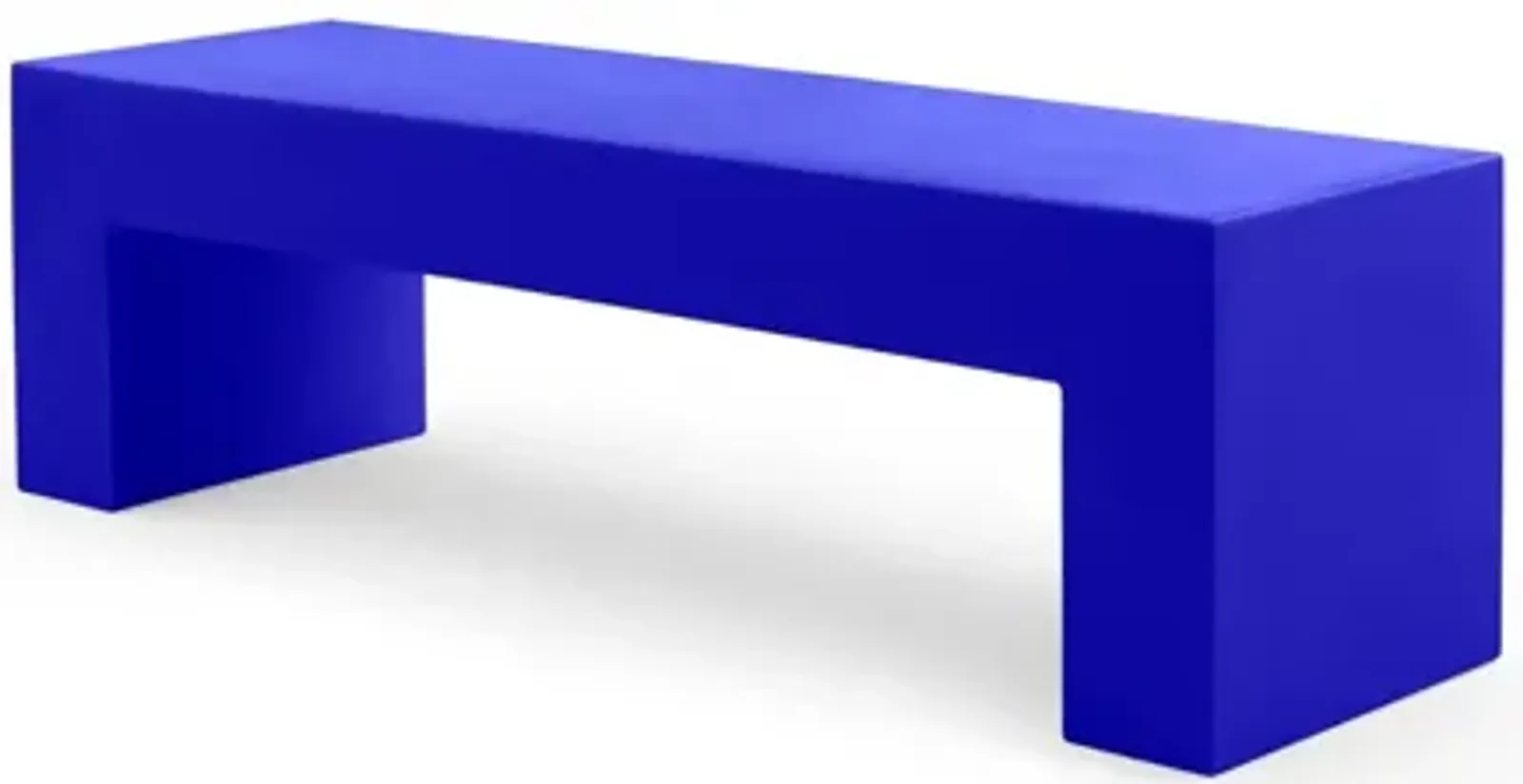 Vignelli Bench by Massimo Vignelli – Modern, Timeless Benches Medium - 60" / Blue