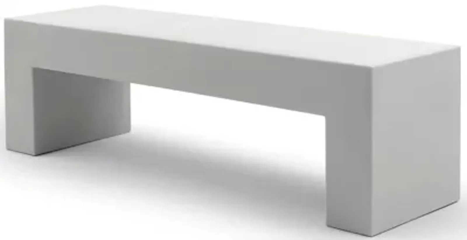 Vignelli Bench by Massimo Vignelli – Modern, Timeless Benches Medium - 60" / Light Grey