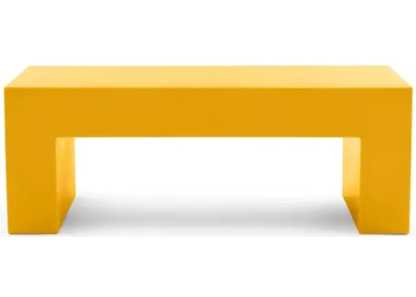 Vignelli Bench - Lella  Massimo Vignelli Small (48") / Yellow