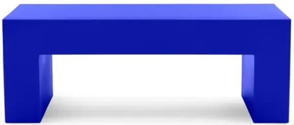 Vignelli Bench by Massimo Vignelli – Modern, Timeless Benches Small - 48" / Blue