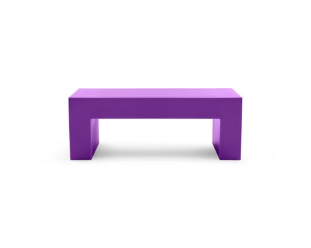 Vignelli Bench - Lella  Massimo Vignelli Small (48") / Purple