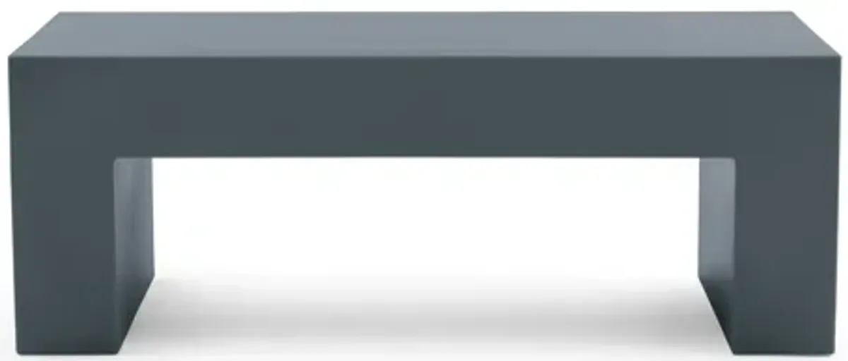 Vignelli Bench by Massimo Vignelli – Modern, Timeless Benches Small - 48" / Slate