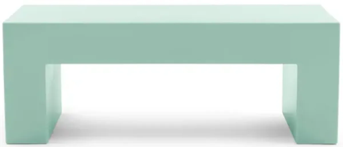 Vignelli Bench by Massimo Vignelli – Modern, Timeless Benches Small - 48" / Celadon
