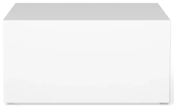 Float Table by Alan Heller – Minimalist Indoor-Outdoor Design Small (18") / White