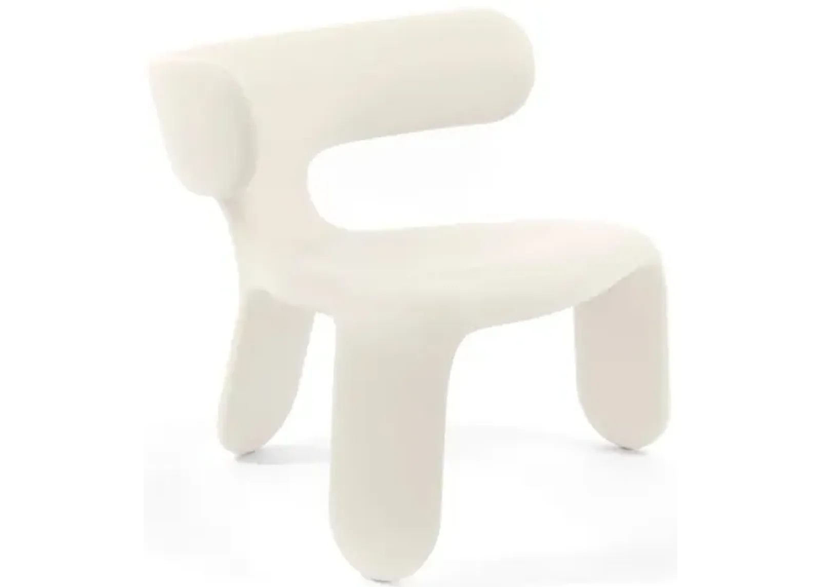 Limbo Chair - Modern Lounge Chair for Indoor  Outdoor Use Bone