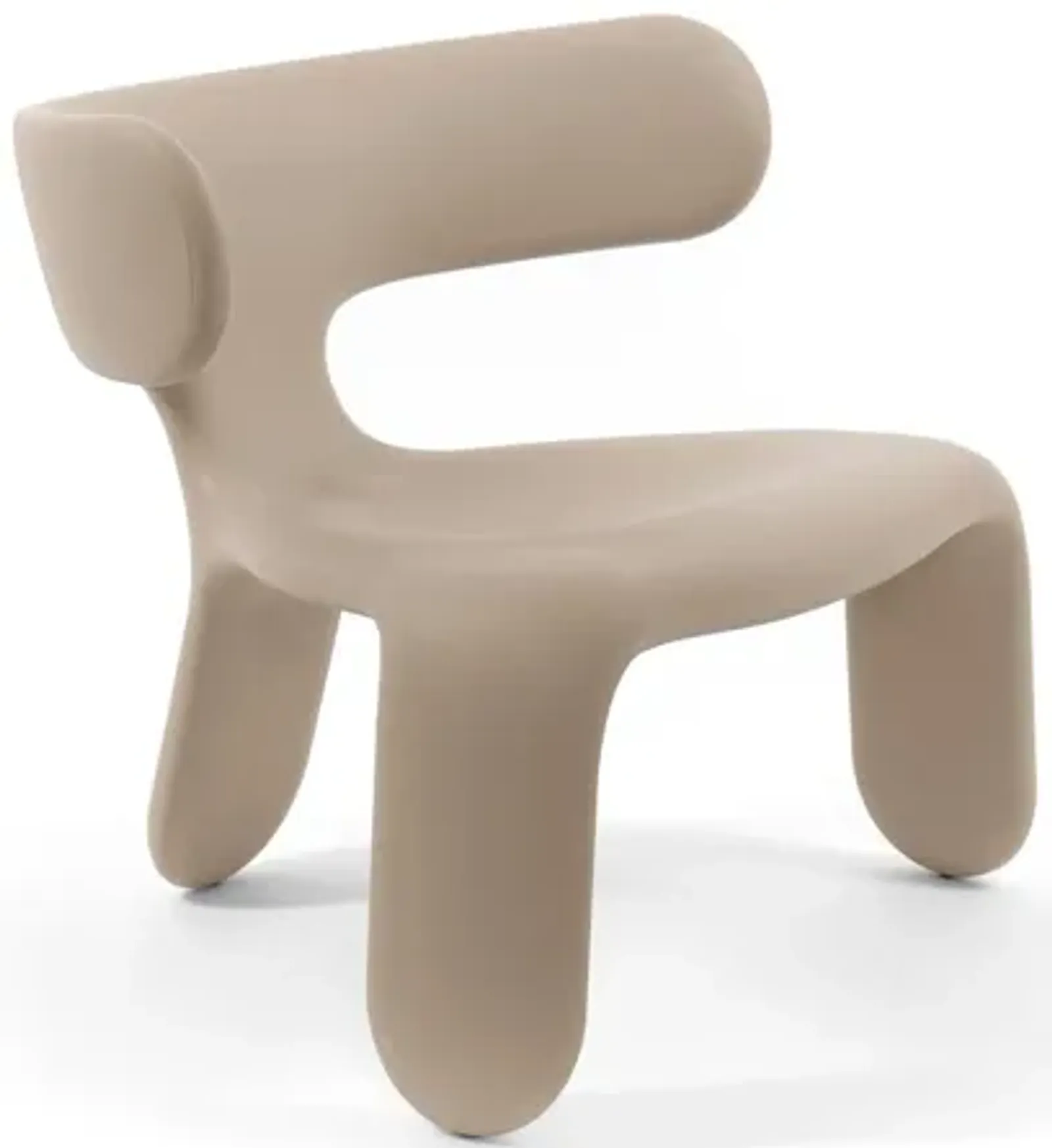 Limbo Chair by Hlynur Atlason – Sculptural, Sustainable Lounge Wheat