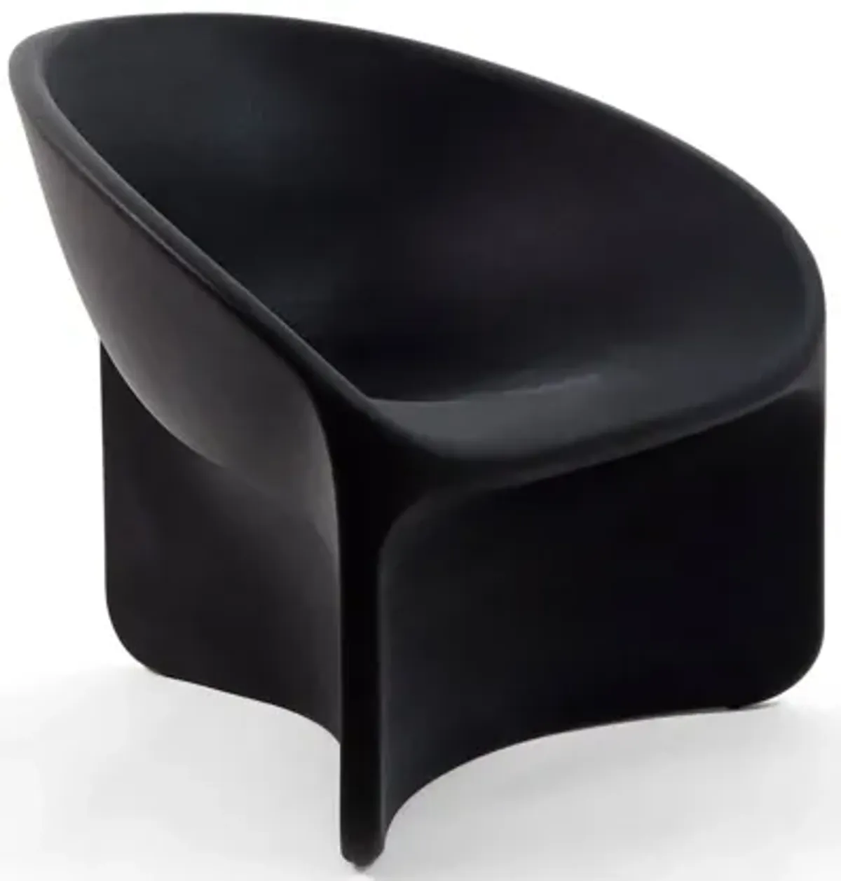 Bluff Chair by Hlynur Atlason - Indoor-Outdoor Modern Seating Black