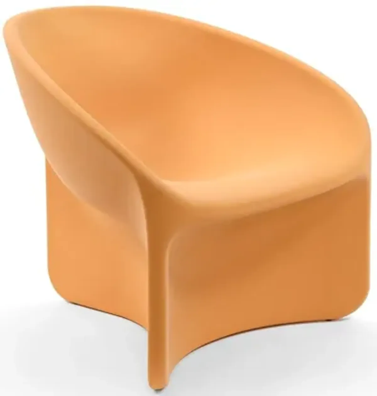 Bluff Chair by Hlynur Atlason - Indoor-Outdoor Modern Seating Cantaloupe