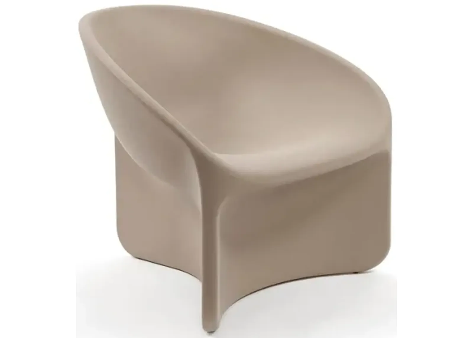 Bluff Chair by Hlynur Atlason - Indoor-Outdoor Modern Seating Wheat