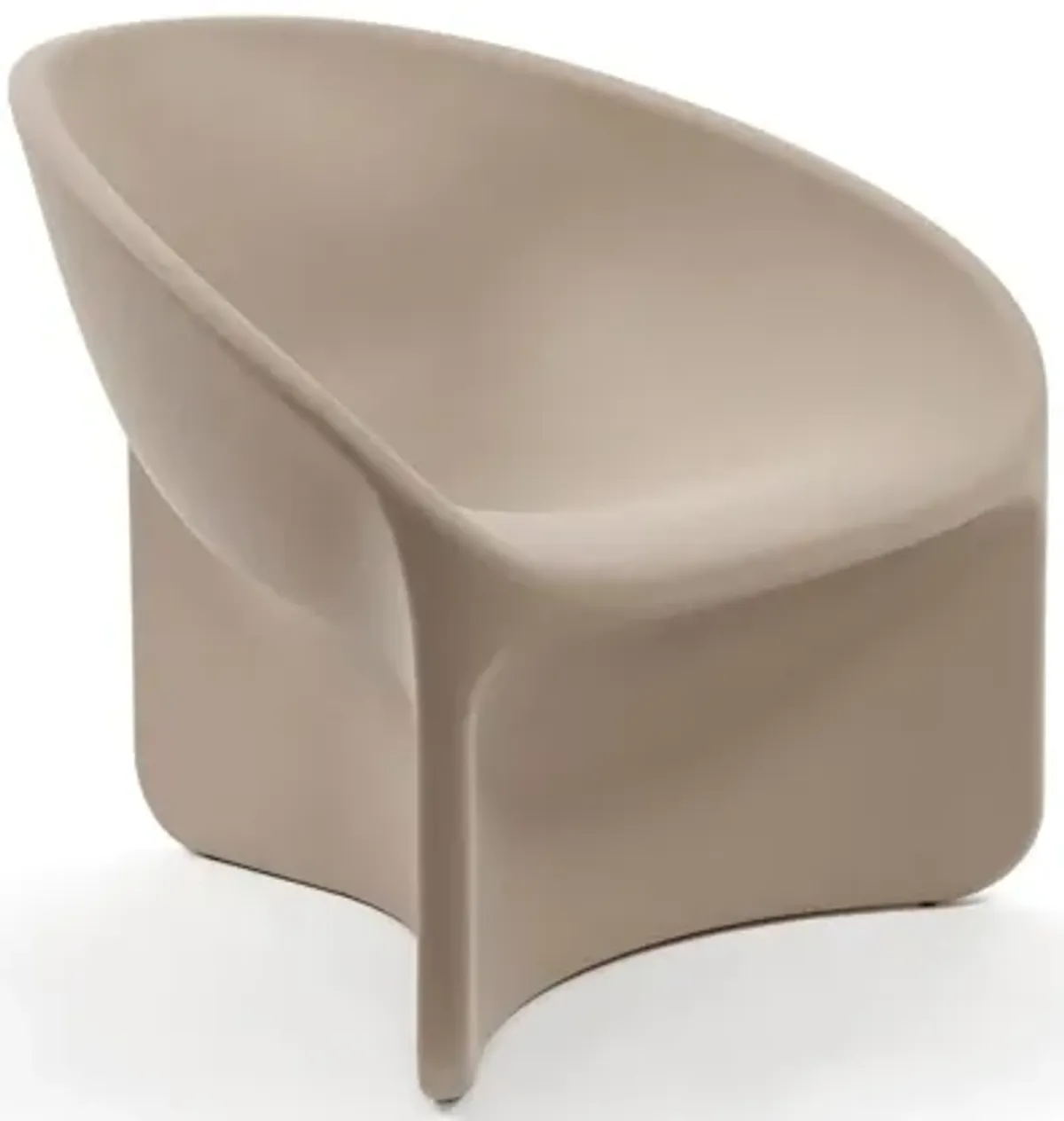 Bluff Chair by Hlynur Atlason - Indoor-Outdoor Modern Seating Wheat