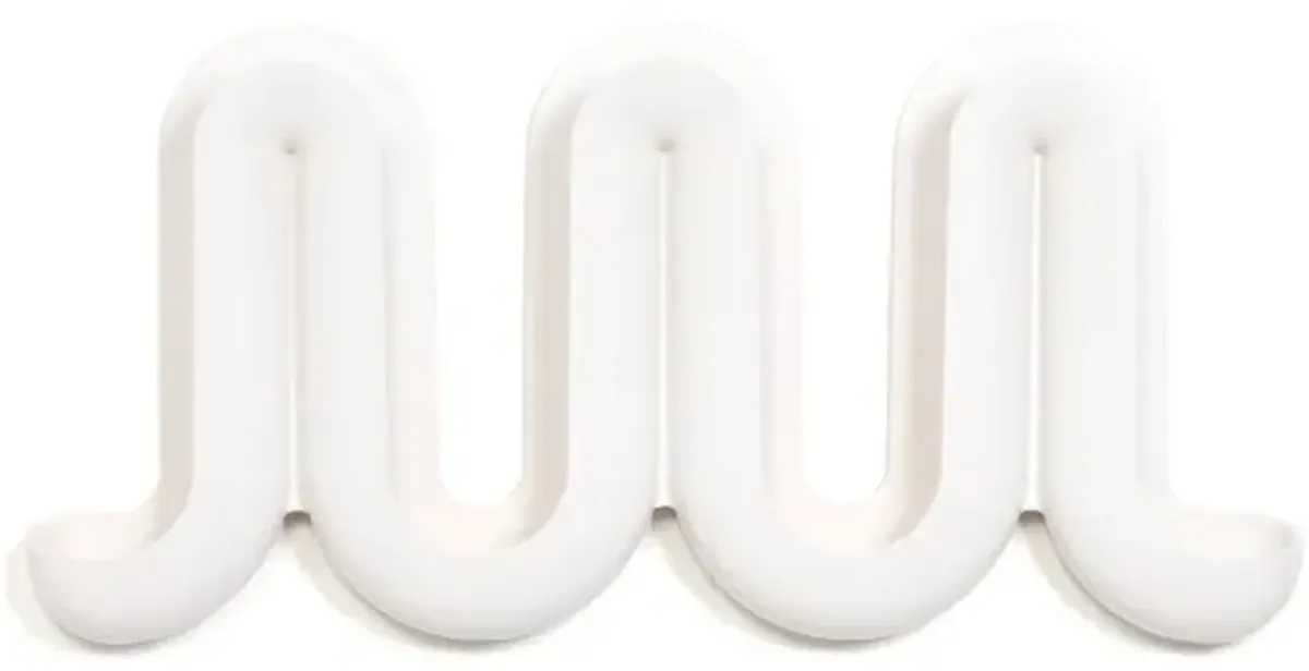 Swell Wall Catchall by Anna Dawson – Sculptural Organizer  Hanger Cream