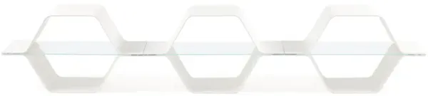 Honeycomb Modular Shelving - Bill Curry -  White / C
