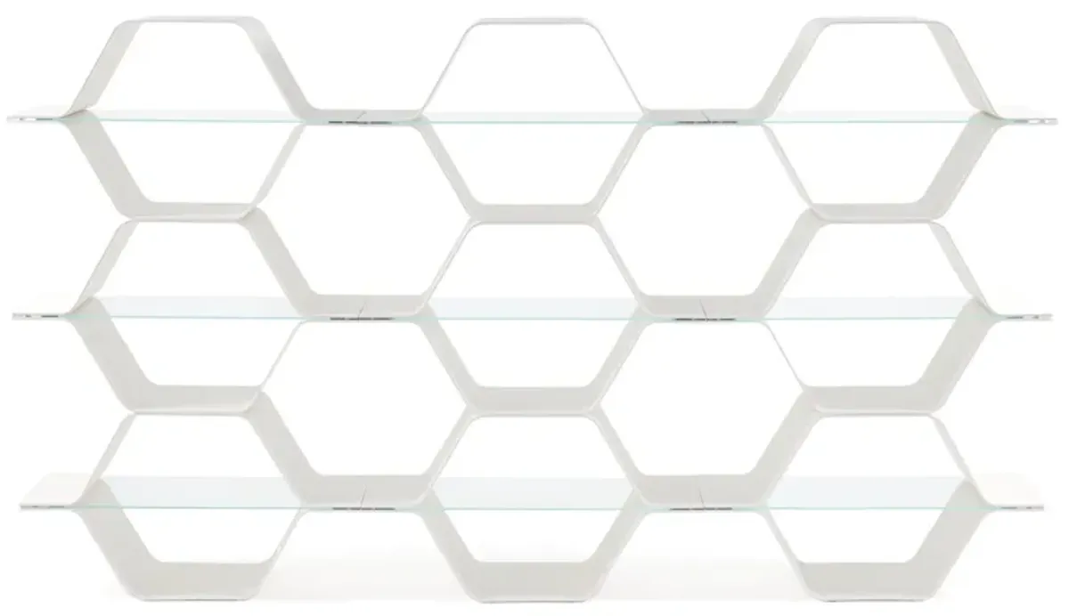 Honeycomb Modular Shelving - Bill Curry -  White / F