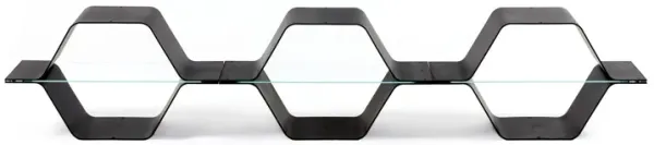 Honeycomb Modular Shelving - Bill Curry -  Black / C