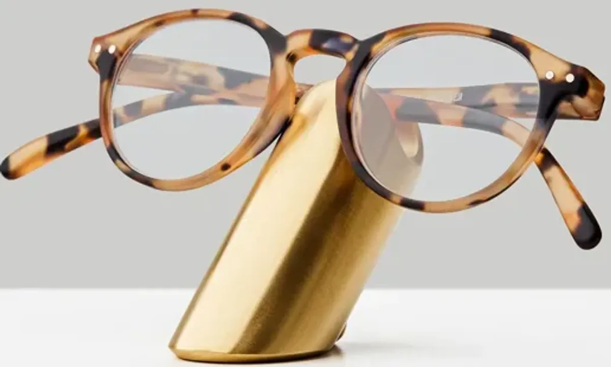 Eyewear Stand Brass