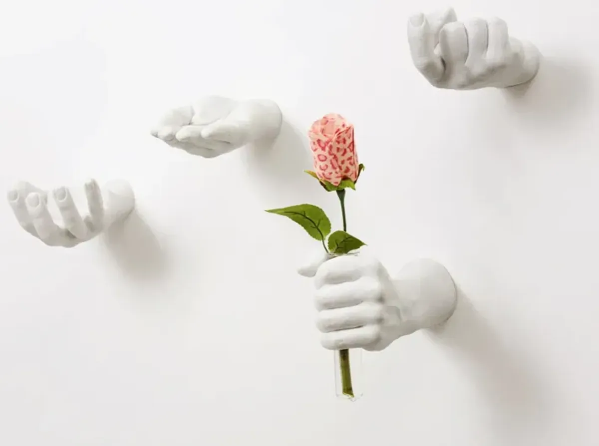 Harry Allen Marble Hand Hooks - Wall-Mounted Art -  Grab