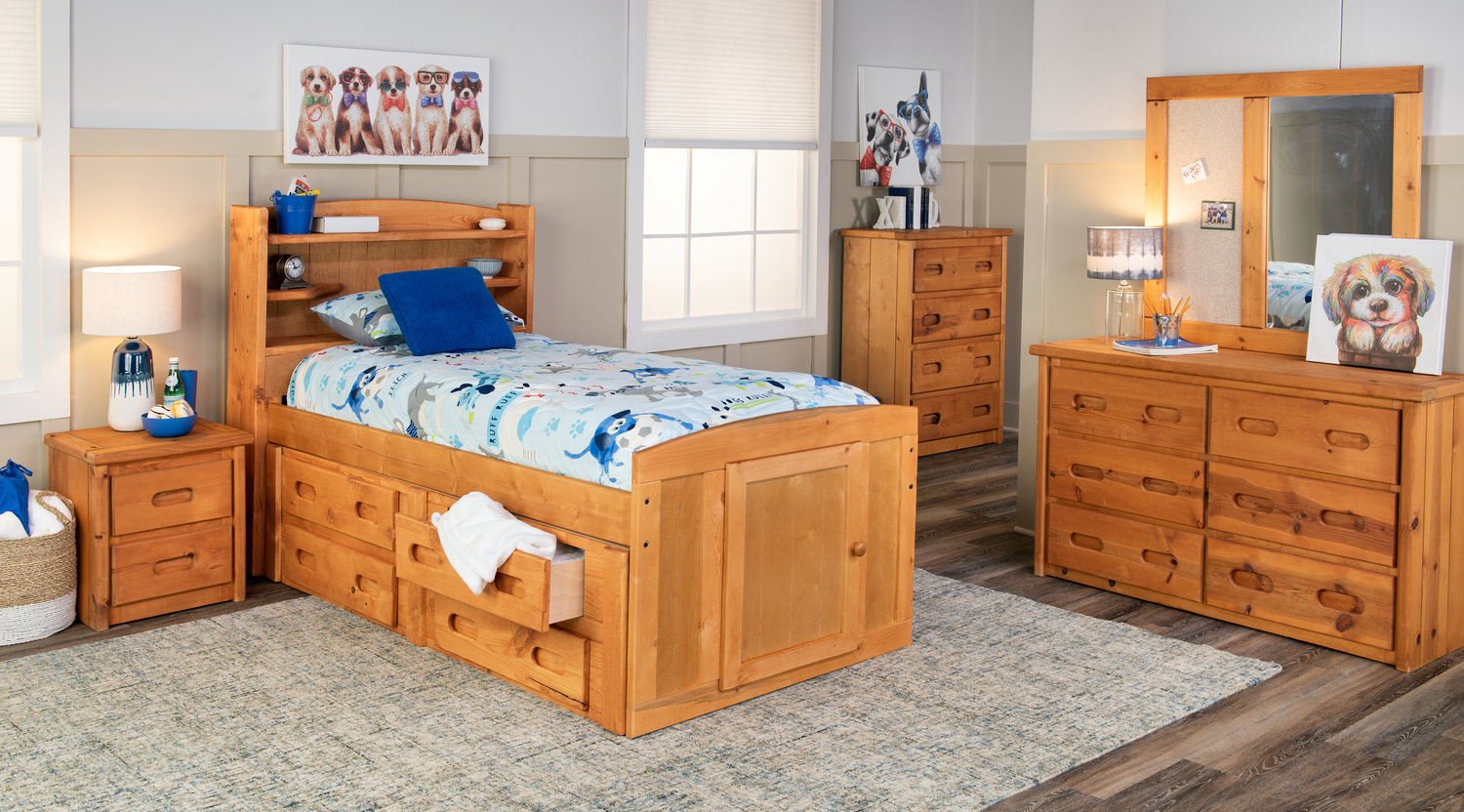 Bunkhouse Nightstand Cinnamon