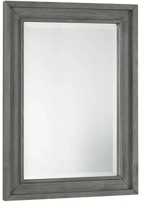 Lucca Mirror - Weathered Grey