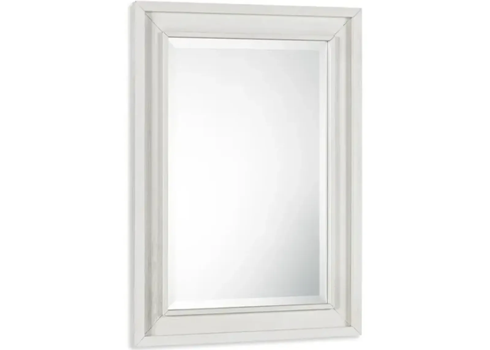 Lucca Mirror - Seashell White