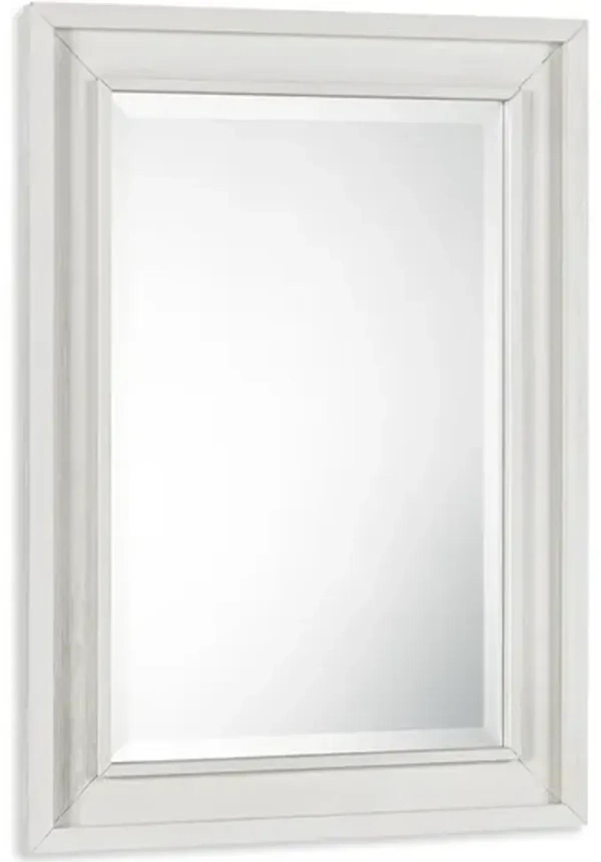 Lucca Mirror - Seashell White