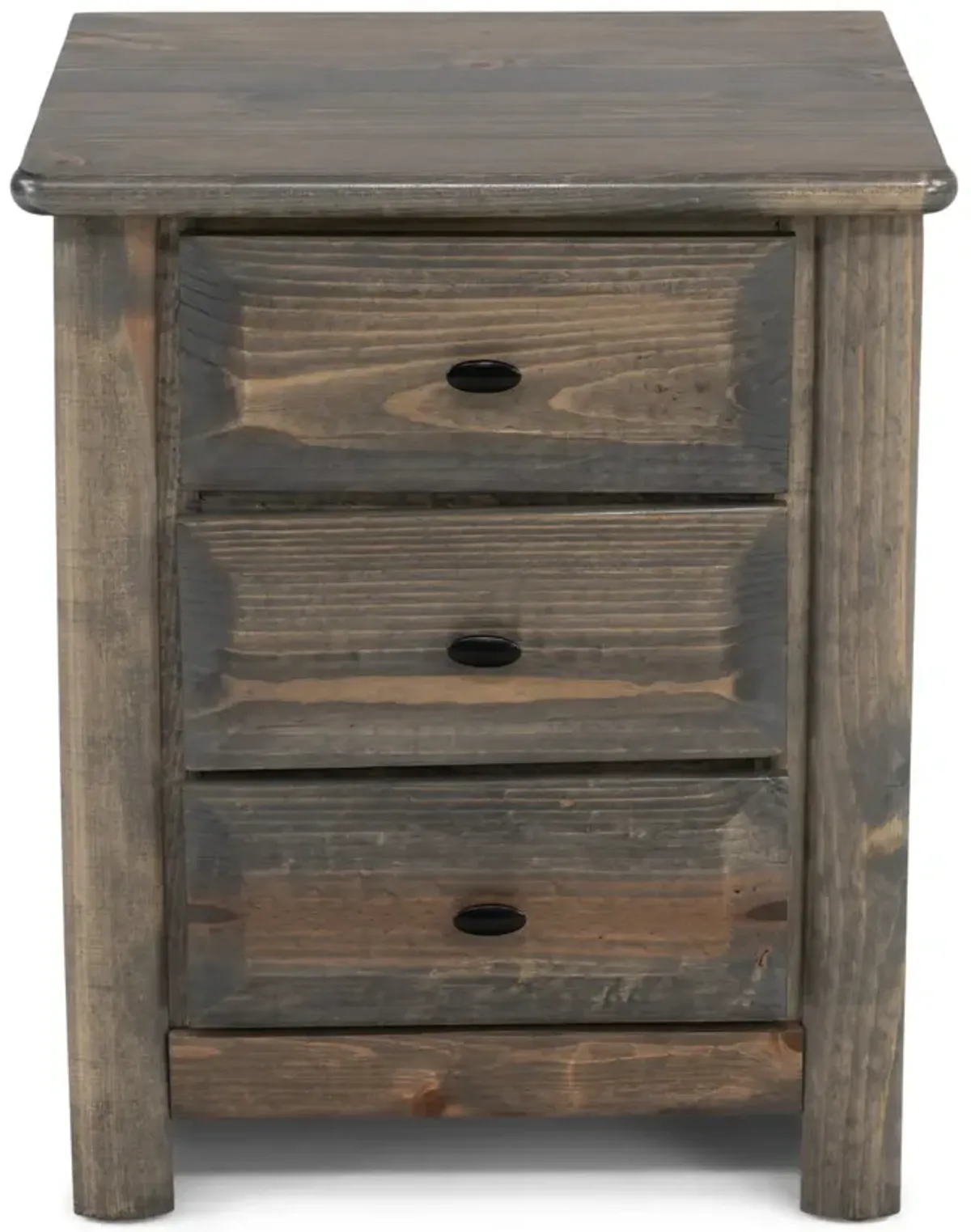 Laguna Nightstand - Rustic Grey