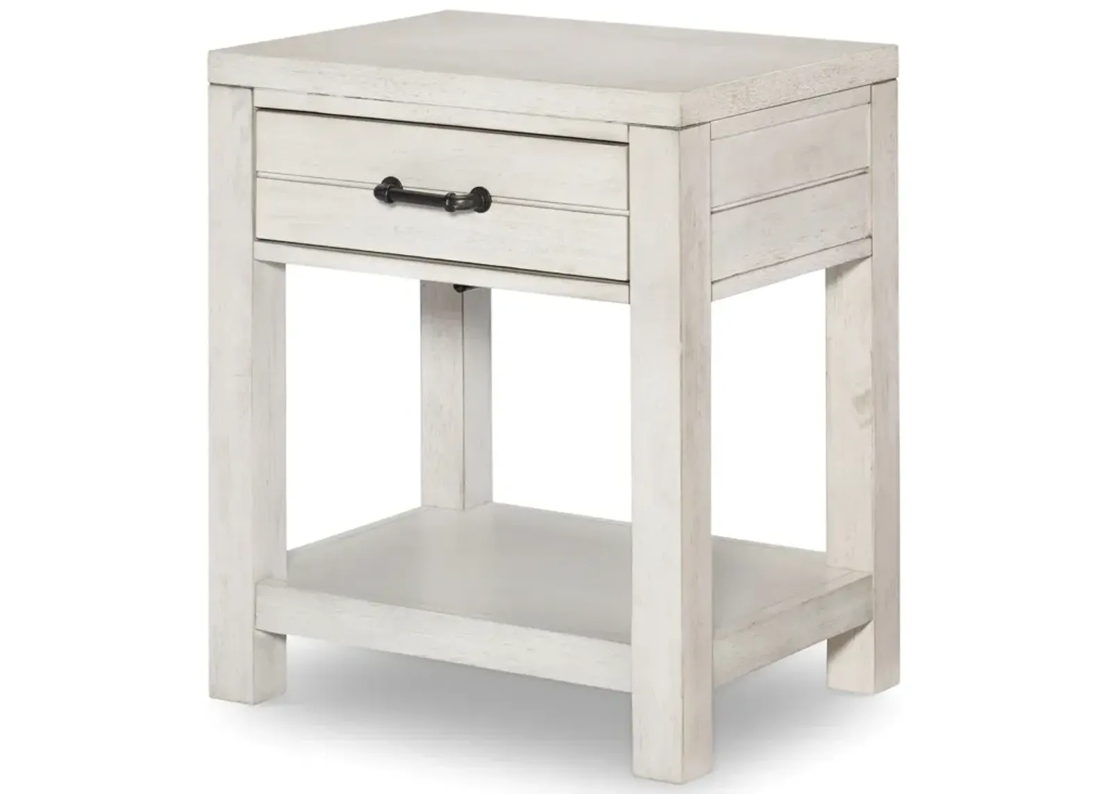 Bay Lake White Nightstand