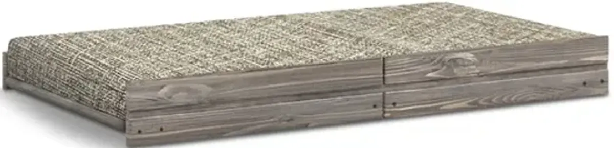 Bunkhouse B2 Trundle With Mattress - Driftwood 