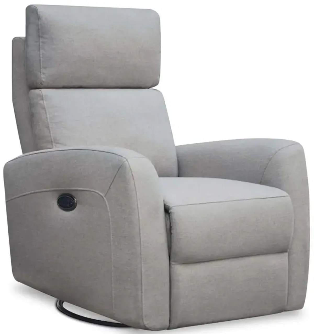 Eve Nursery Glider Rocker Recliner - Fog