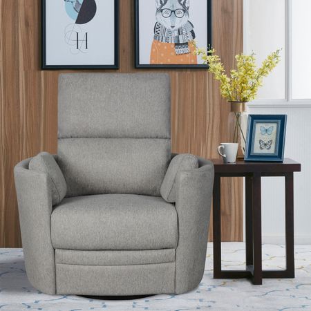 Story Time Nursery Recliner Glider - Pebble