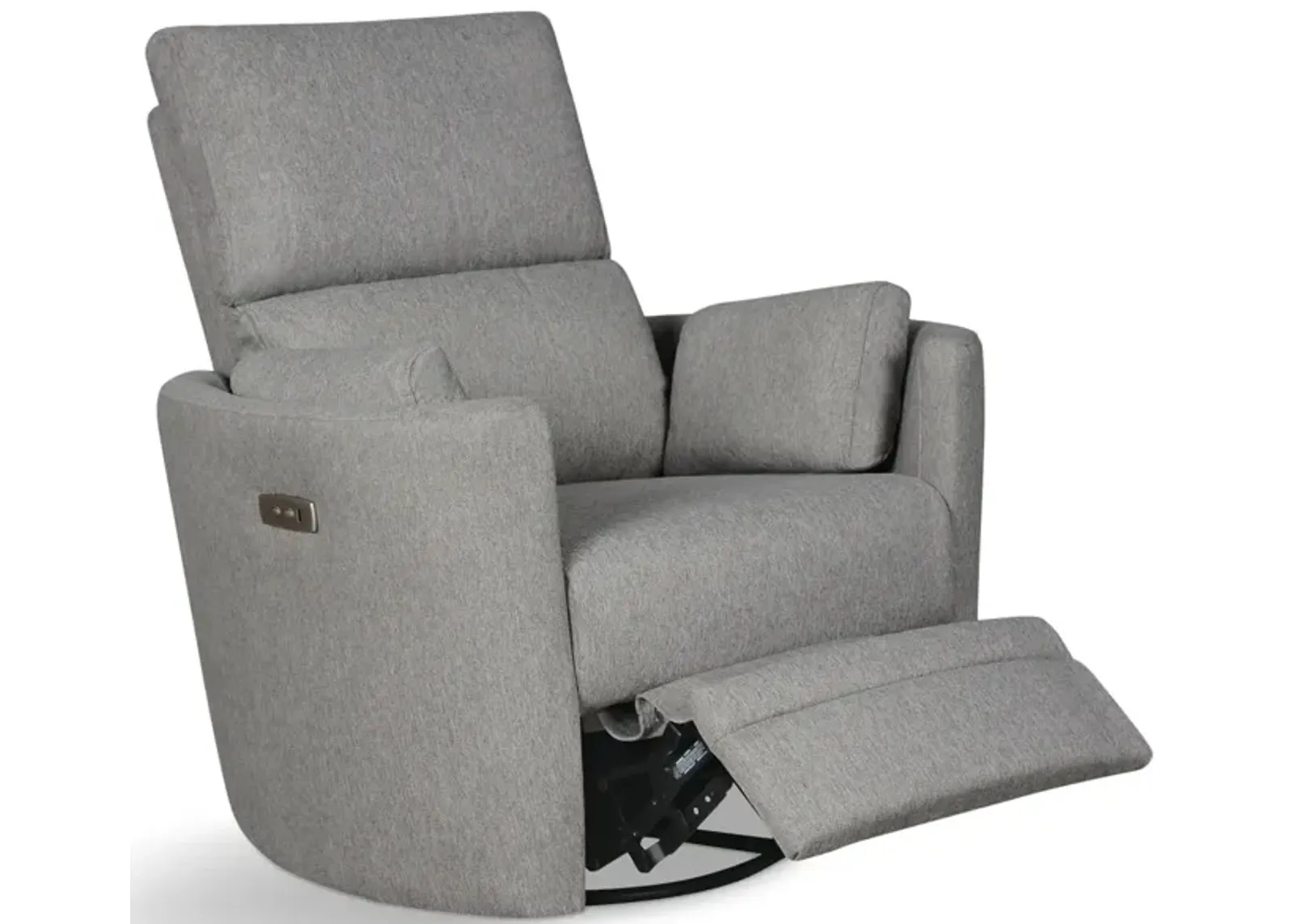 Story Time Nursery Recliner Glider - Pebble