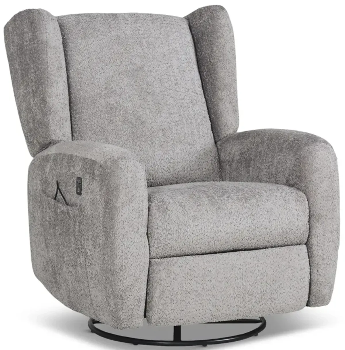 Jack-n-Jill Rocker Recliner - Ash