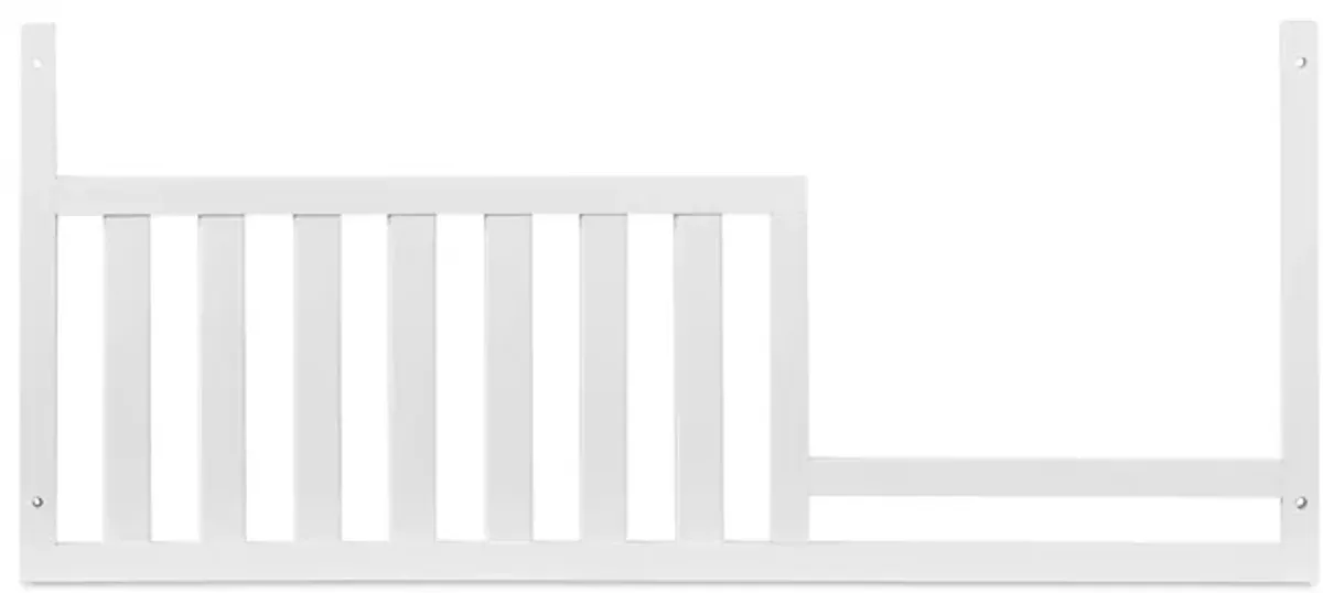 Hayden Toddler Guard Rail - White