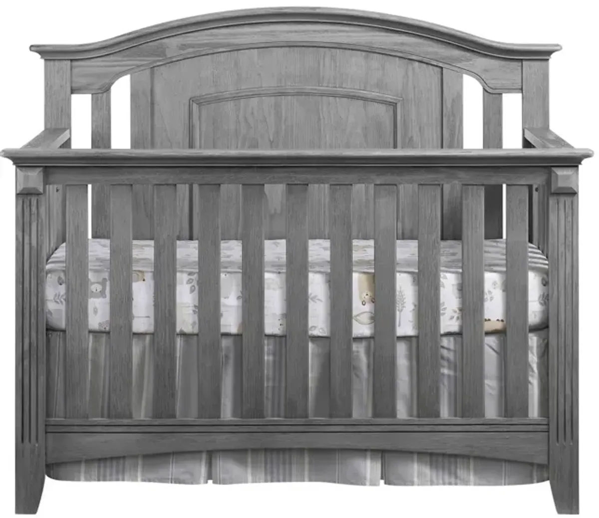 Hayden 4-In-1 Convertible Crib - Graphite Grey