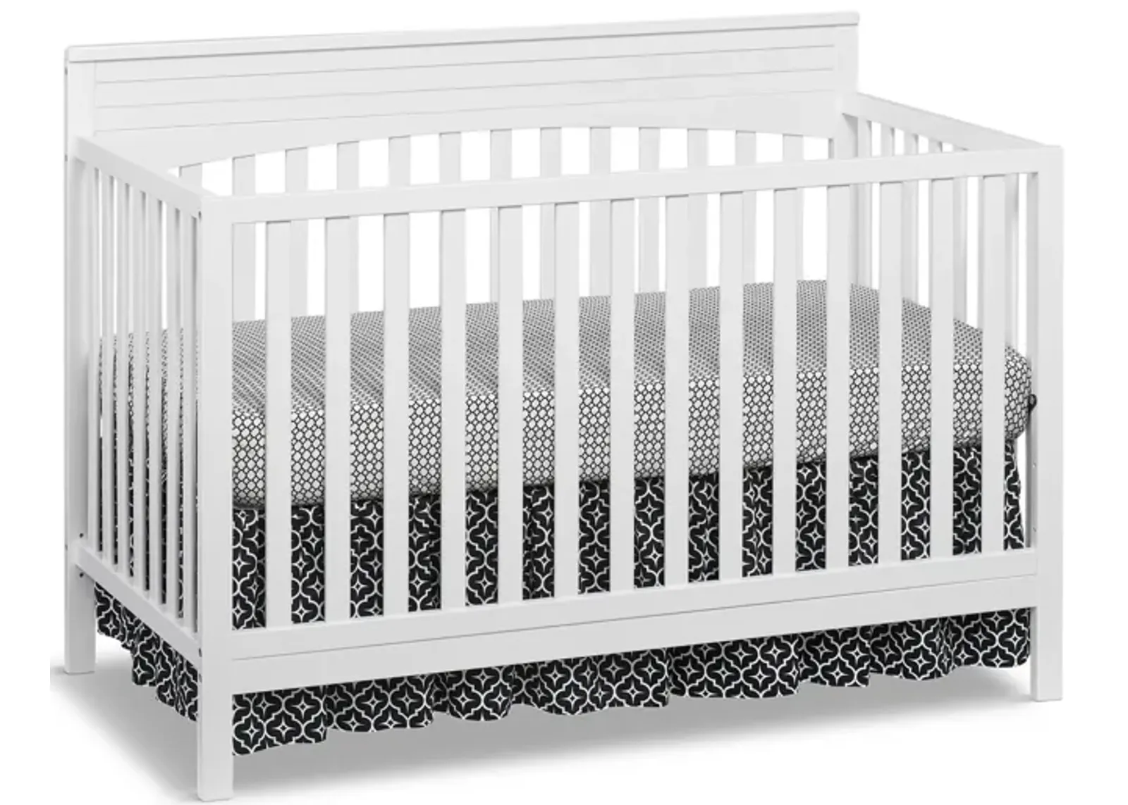 Fallon Convertible Crib - White