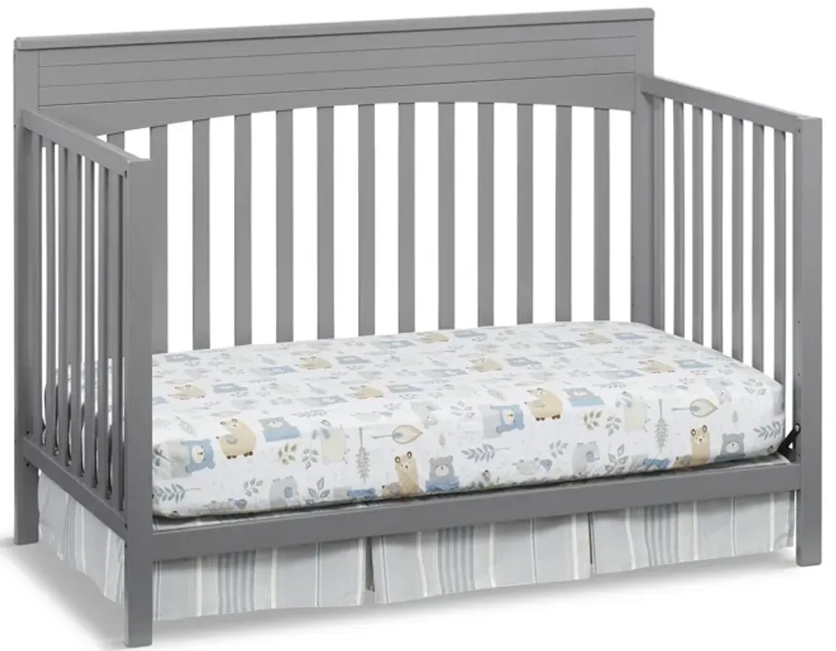 Fallon 4-In-1 Convertible Crib - Grey