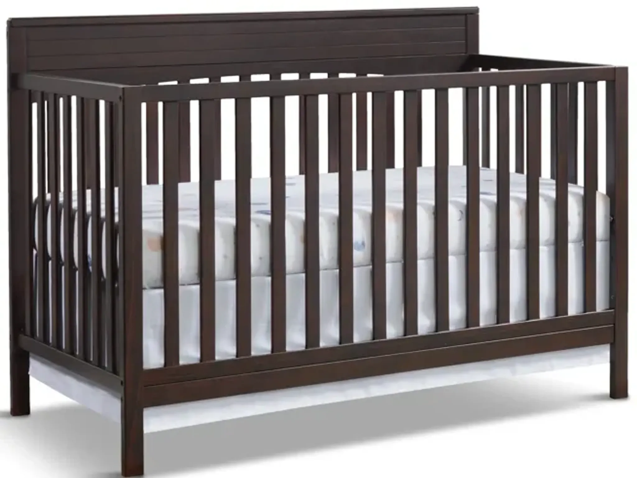 Fallon Convertible Crib Espresso Hom Furniture | Furniture.com