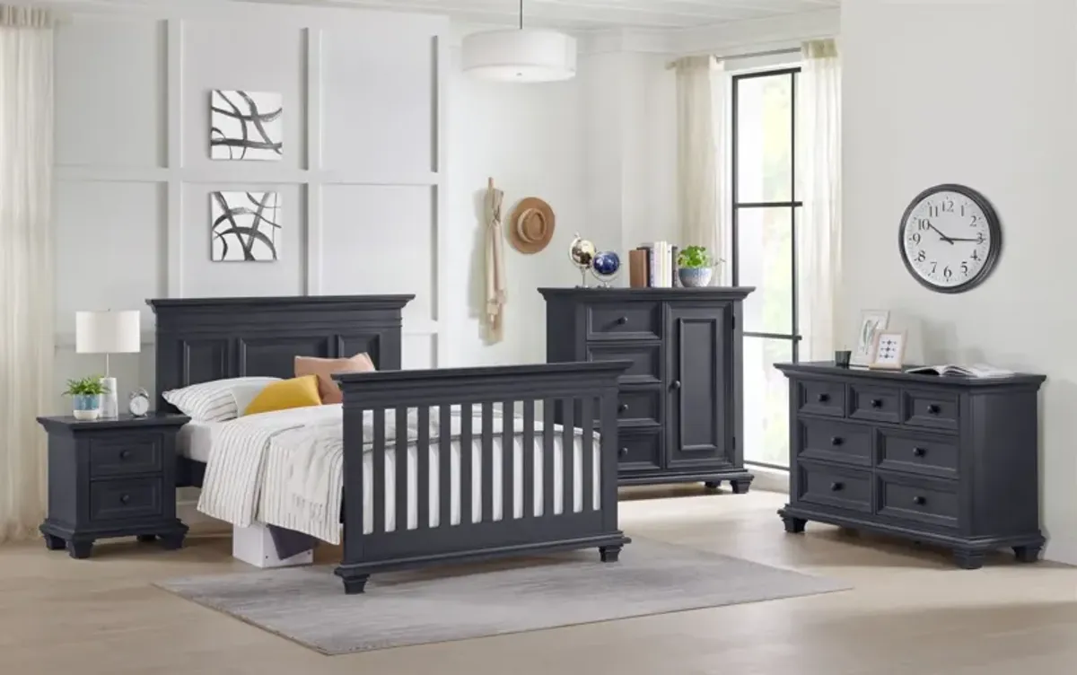 Weston Full Bed Conversion Kit - Midnight Slate