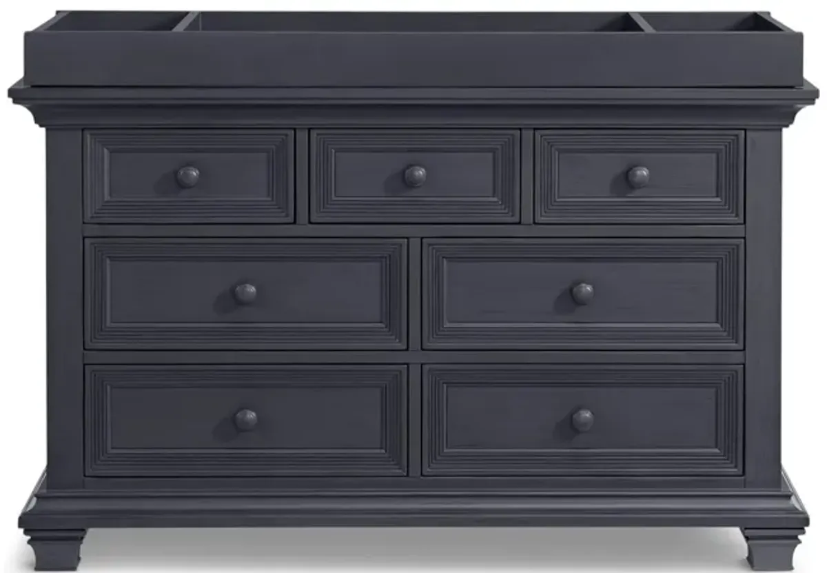 Weston Changing Topper - Midnight Slate