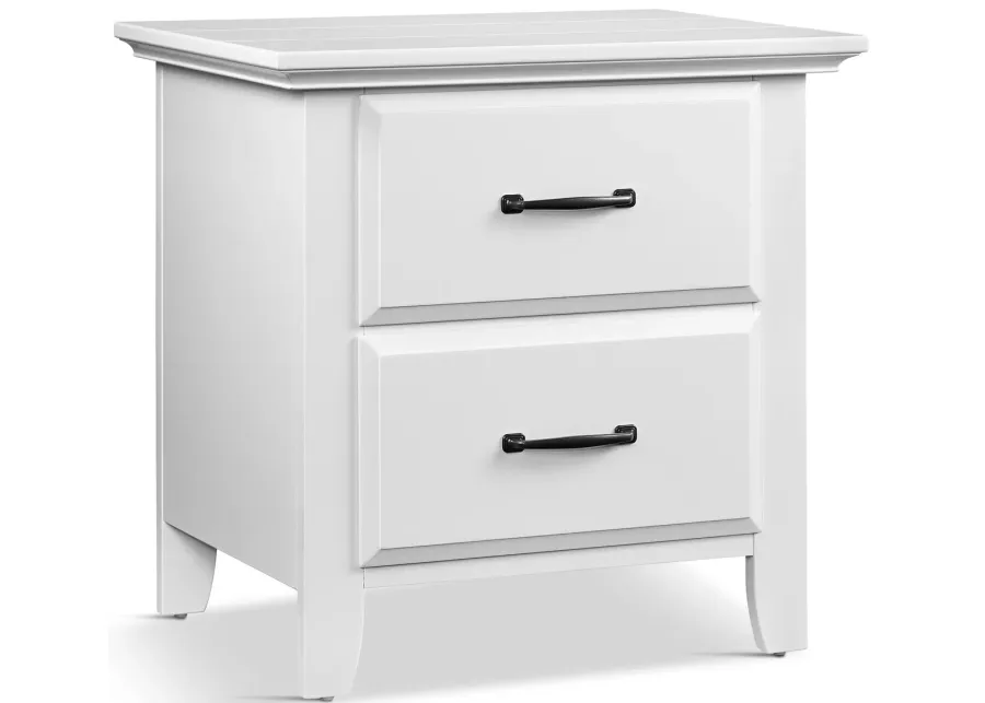 Hayden Nightstand - White