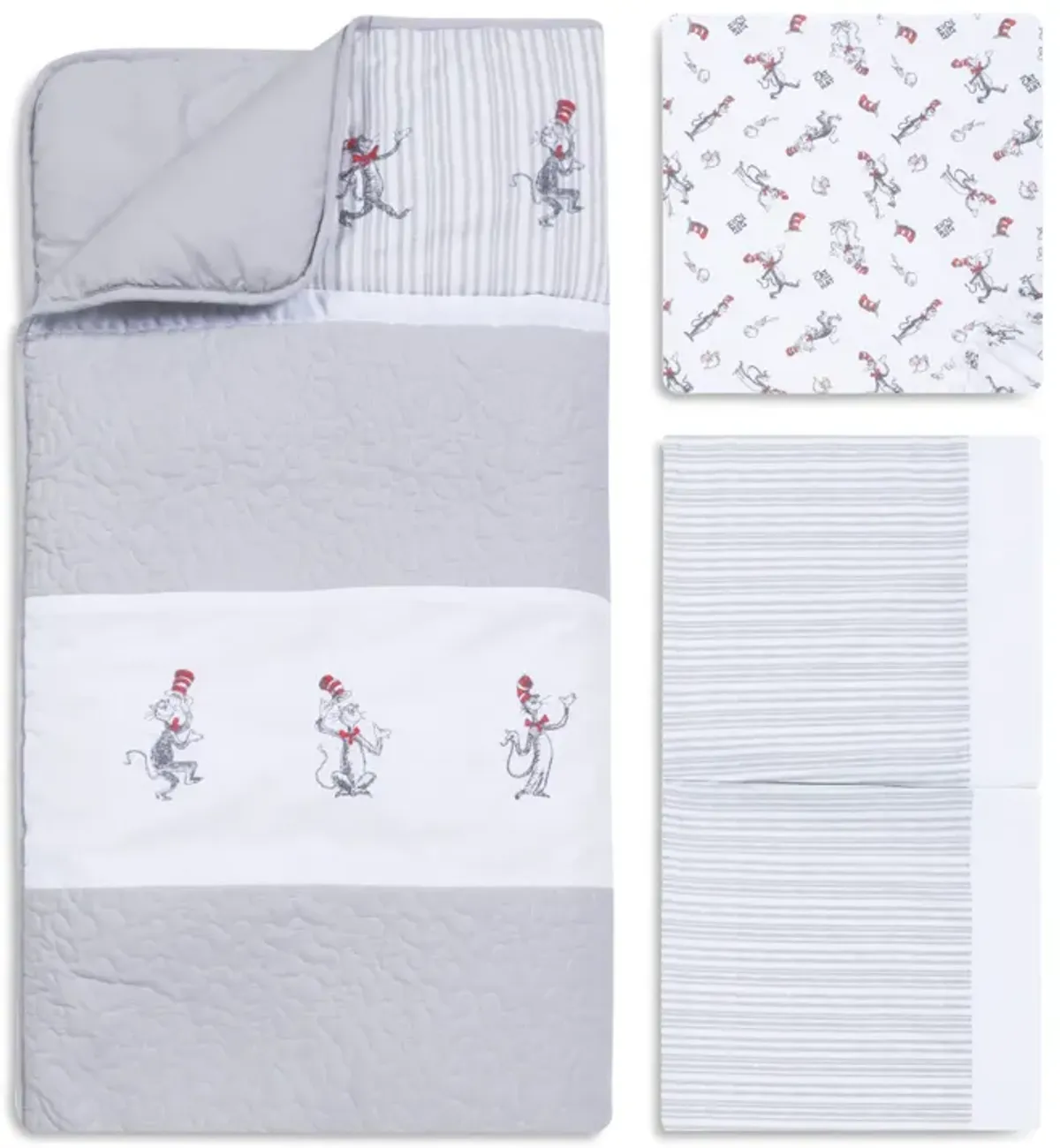 The Cat in the Hat Crib Bedding