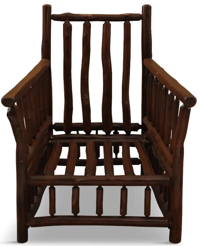 Hickory Log Lounge Chair