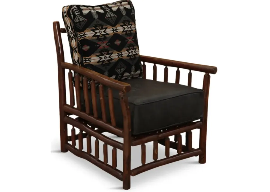 Hickory Log Lounge Chair