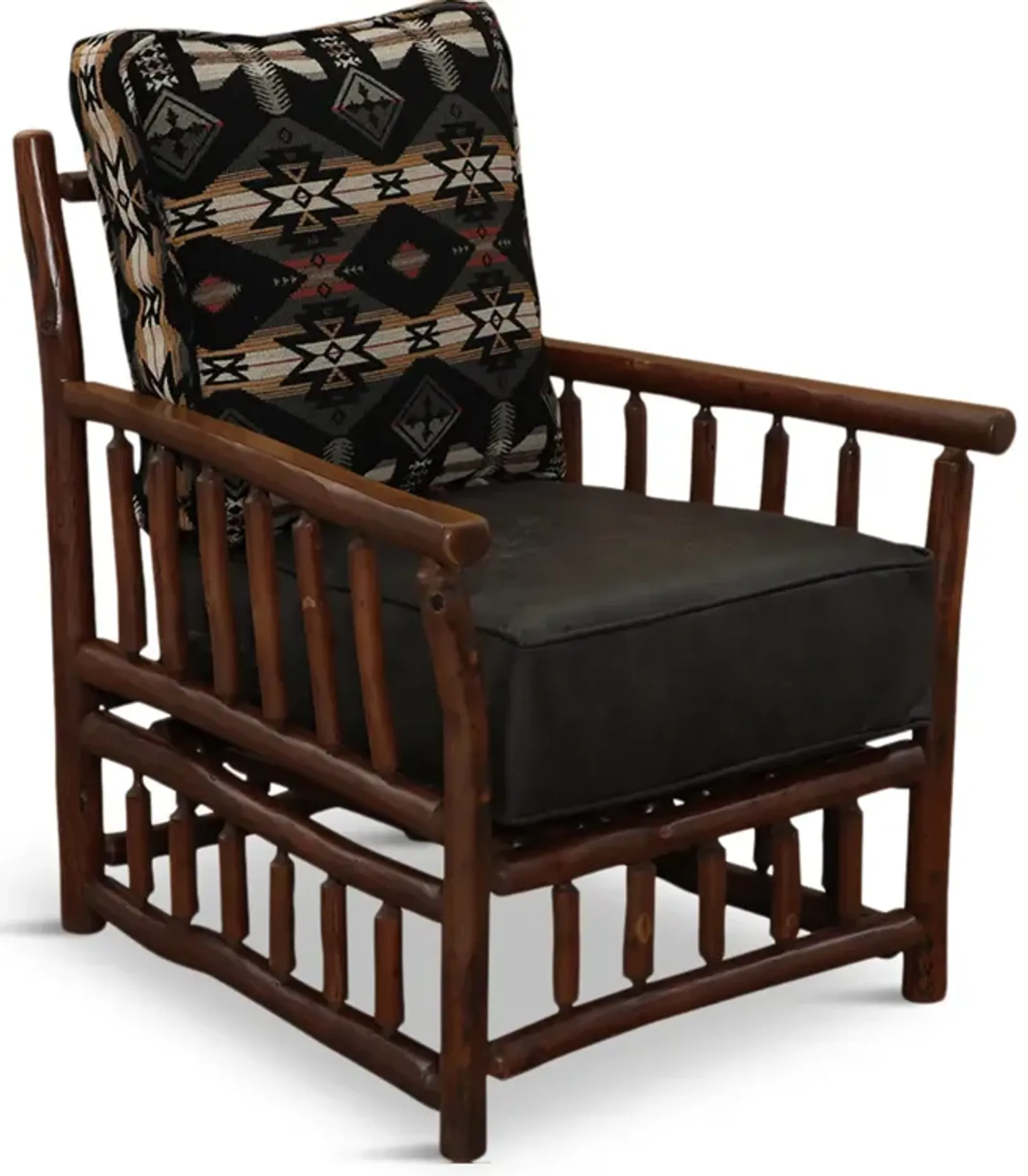 Hickory Log Lounge Chair