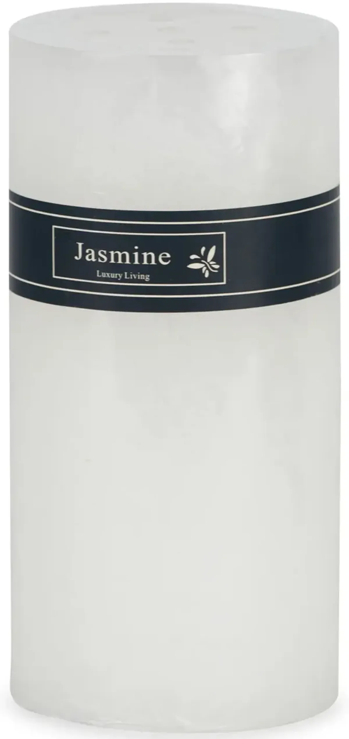 White Jasmine Frost Pillar Candle - Medium