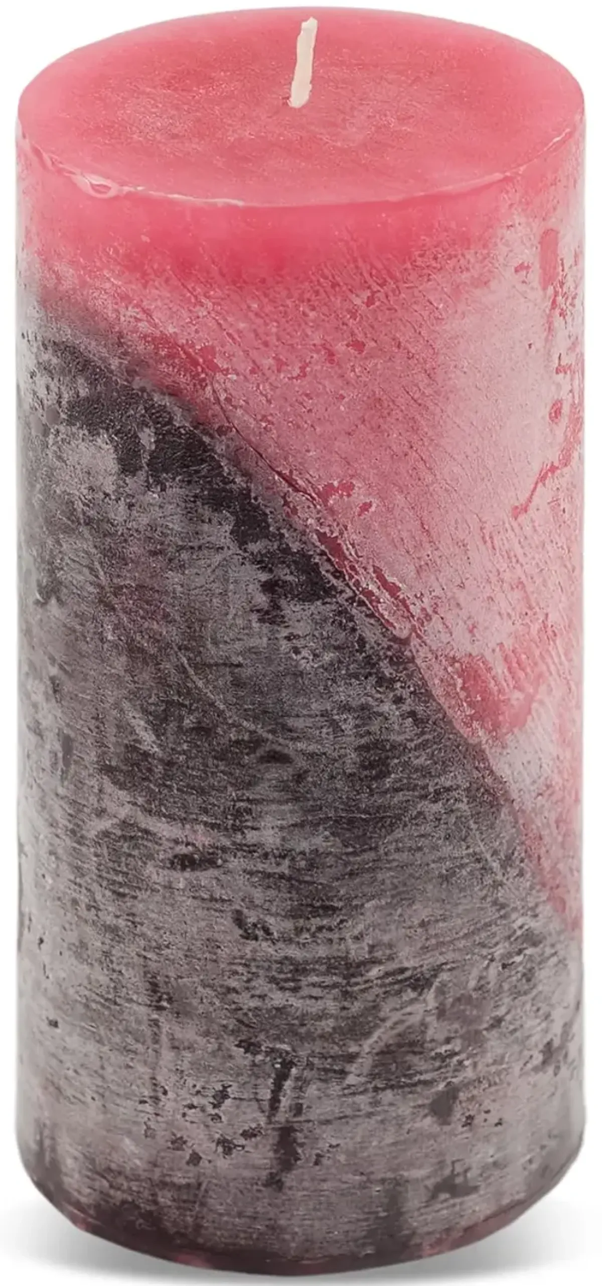 Red Cinnamon Apple Pillar Candle - Medium