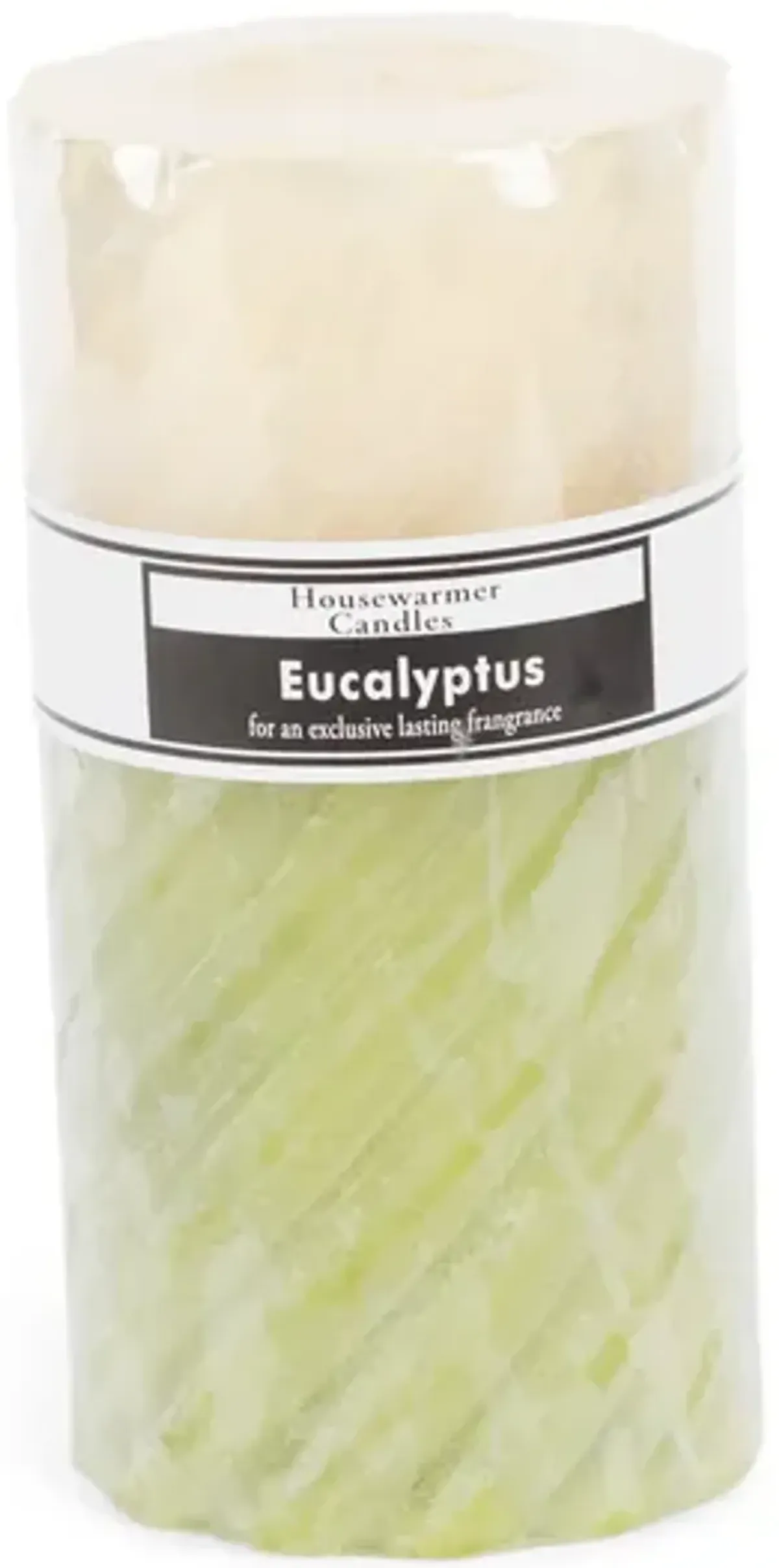 Eucalyptus Pillar Candle - 3  X 6 