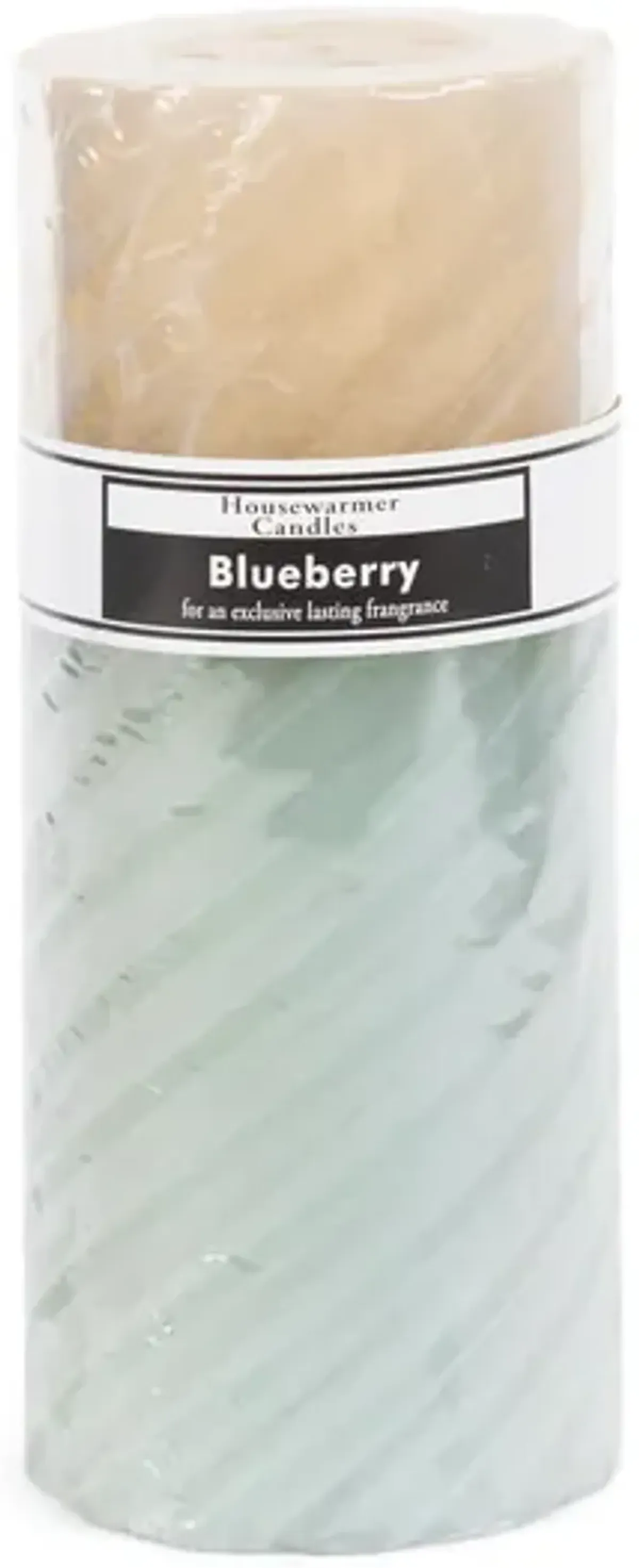 Blueberry Pillar Candle - 3  X 8 