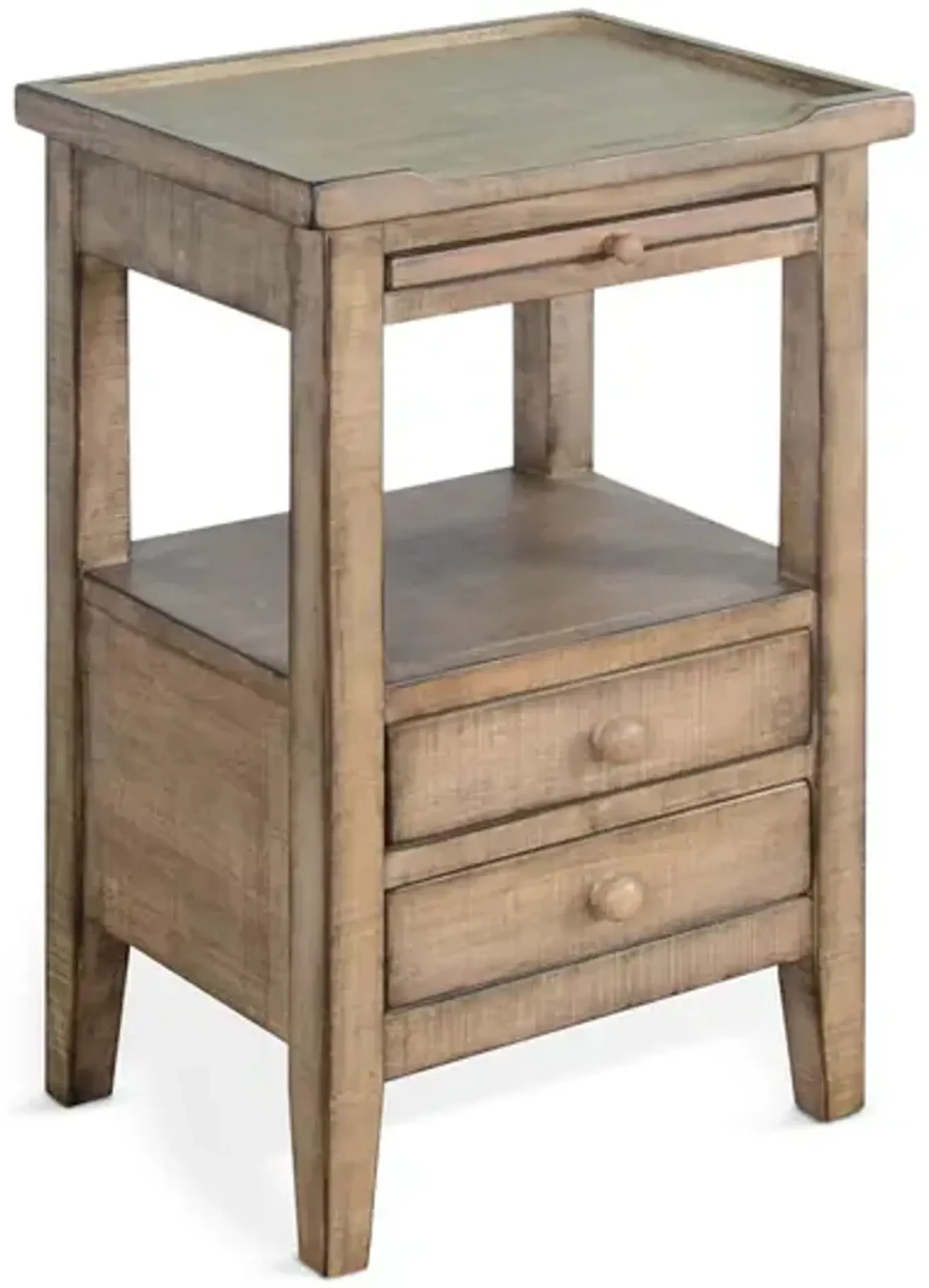 Marina 2 Drawer Side Table