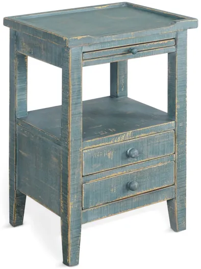 Marina 2 Drawer Side Table