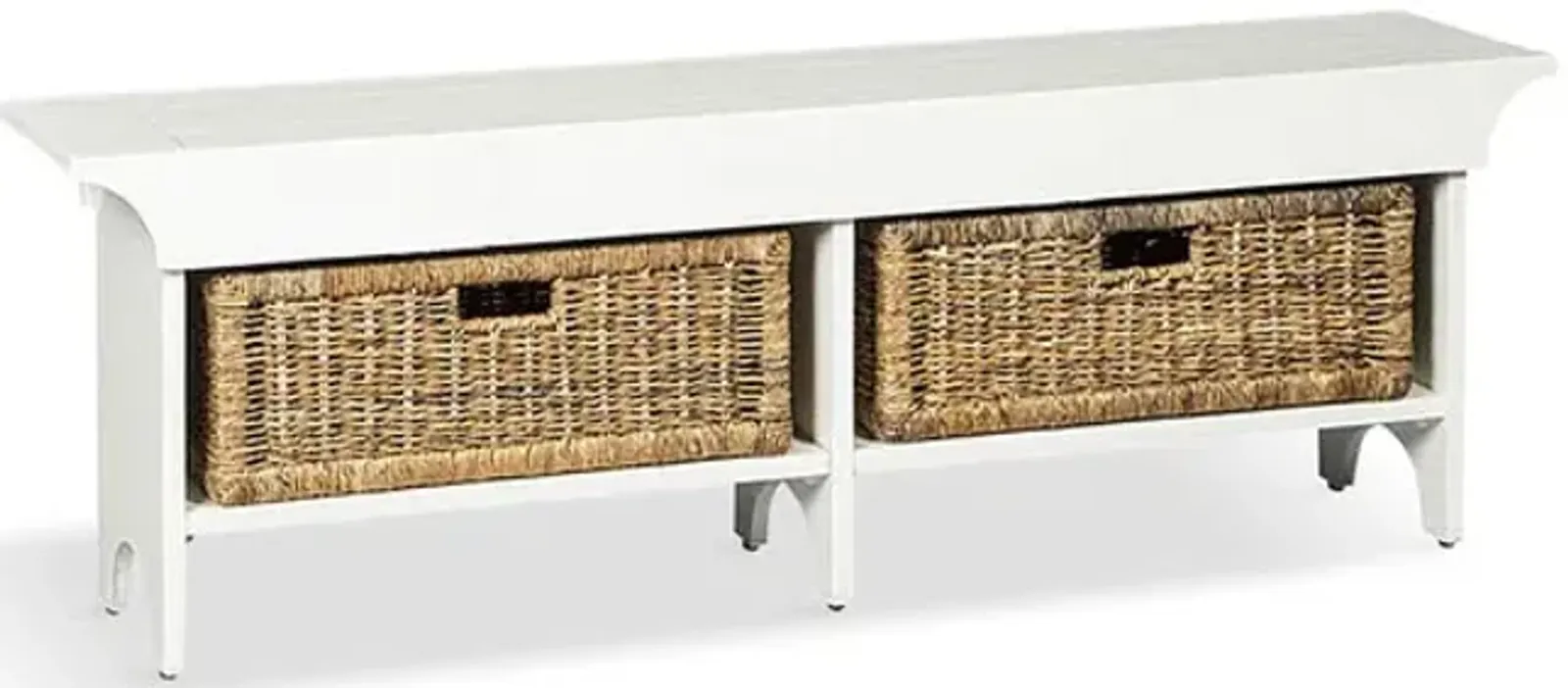 Short Bench - White